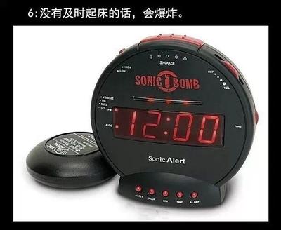 这几款奇葩闹钟专治各种赖床，起床困难户必备！想给儿子订一个？